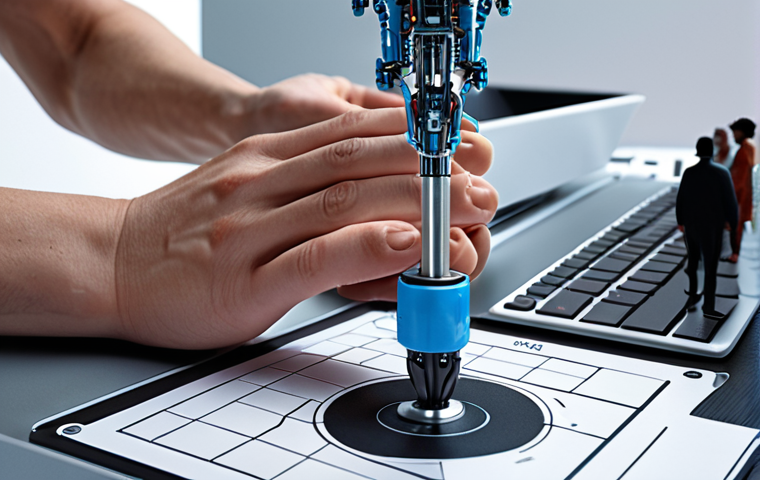 Image Prompt 1: Navigating the AI-Driven Future of Project Management**